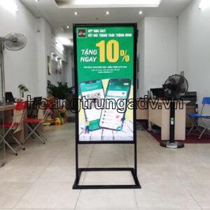 Làm chân standee chân sắt ngoài trời uy tín, giá rẻ tại hà nội