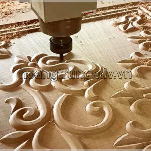 Khắc CNC trên gỗ thịt