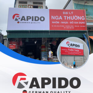 Thi Công Hệ Thống Cửa Hàng Rapido