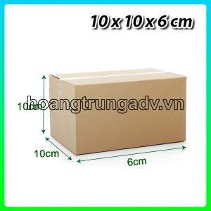 Thùng Carton 10x10x6 - Hộp Carton Giá Rẻ