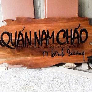 Biển gỗ khắc CNC