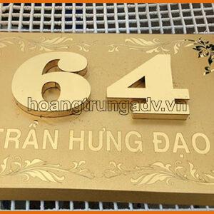 Làm biển số nhà,uy tín , giá rẻ giao hàng tận nơi trên toàn quốc