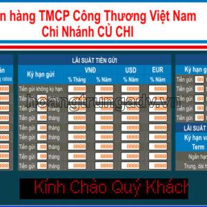 Làm bảng tỷ giá ngân hàng chuyên nghiệp