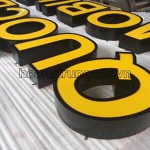 Làm chữ nổi mica đẹp tại hà nội