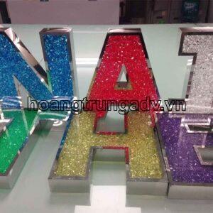 Chữ đổ keo epoxy