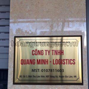 Xem ảnh gốc Làm biển công ty mica, inox đẹp, giá rẻ lấy ngay tại hà nộ