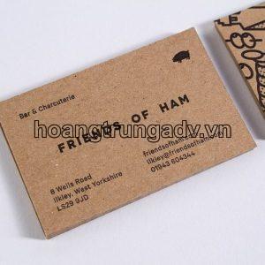 Danh thiếp giấy kraft